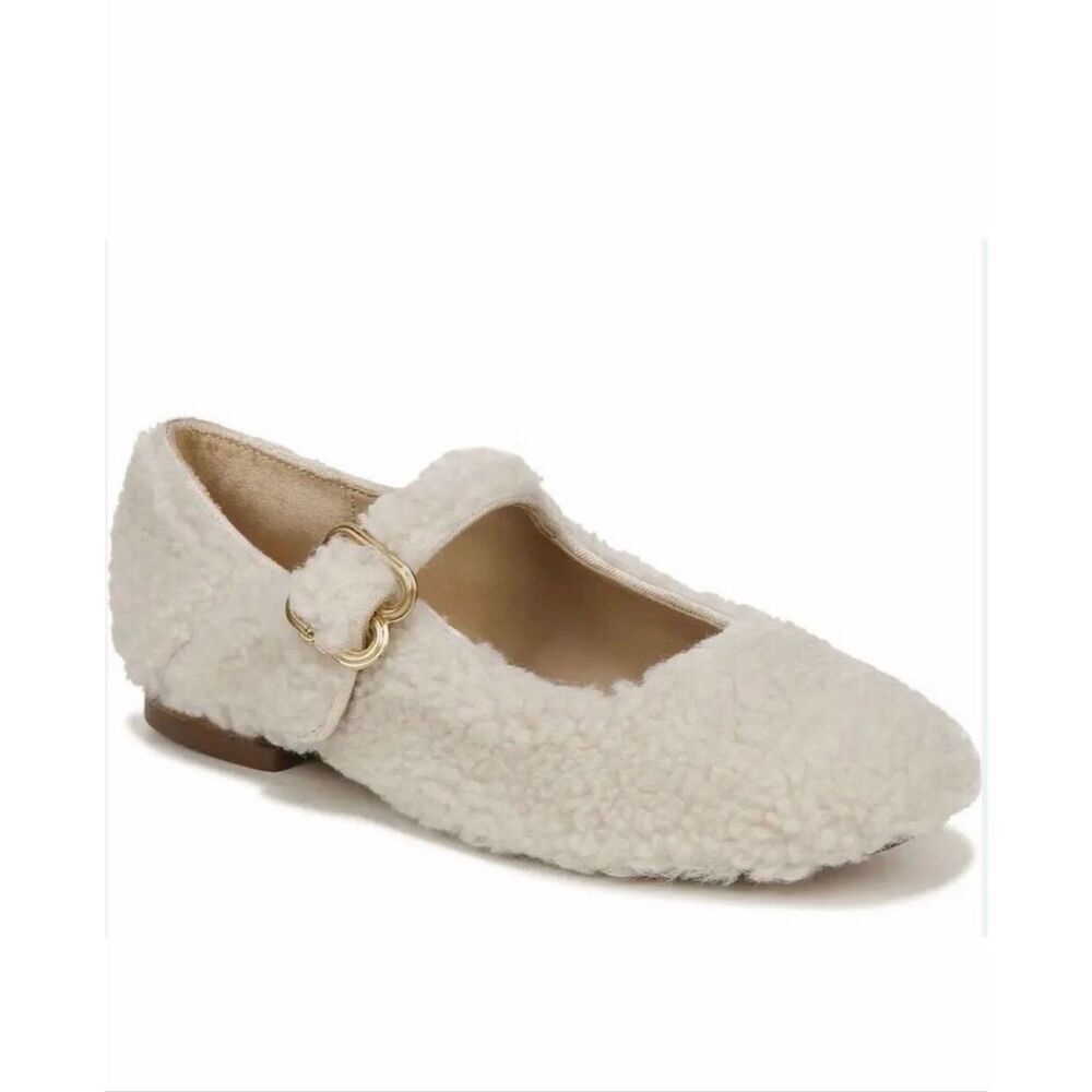 Sam Edelman Michaela Mary Jane Flats | Cream in 6